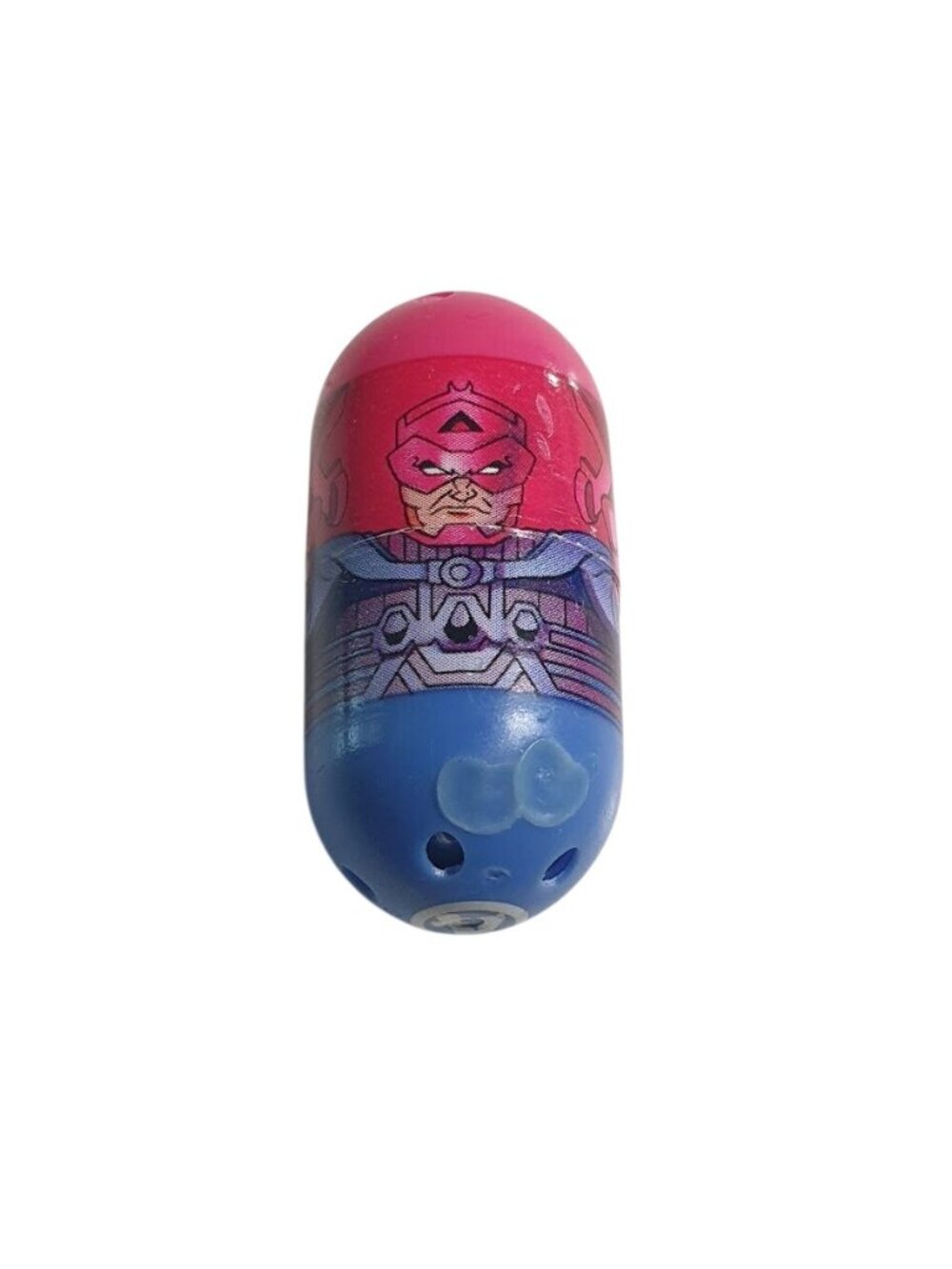 Mighty Beanz Marvel 2010 Galactus Figure Collectible Blue Pink Toy Capsule Gift